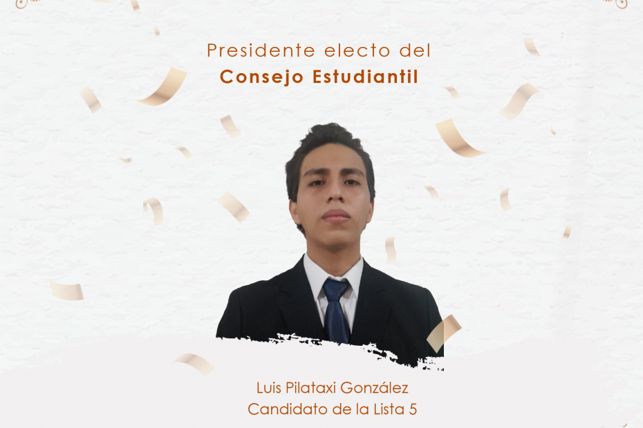 Presidente del Consejo Estudiantil